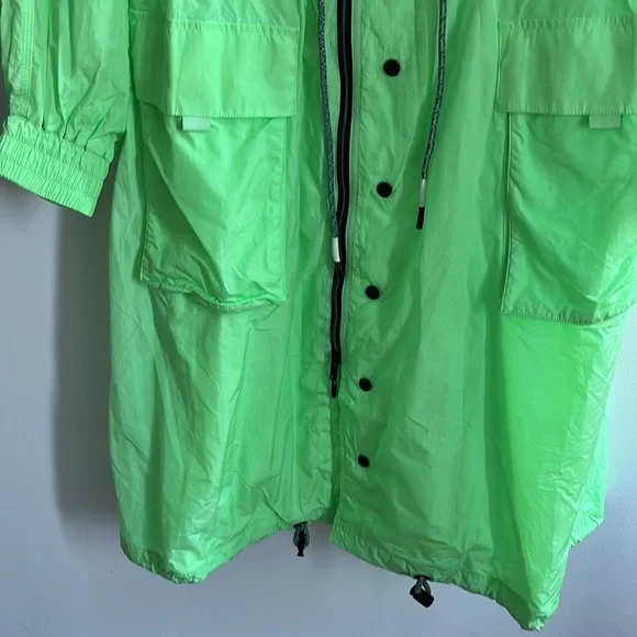 Free People Aurora Maxi Windbreaker Parka Size XS NWT